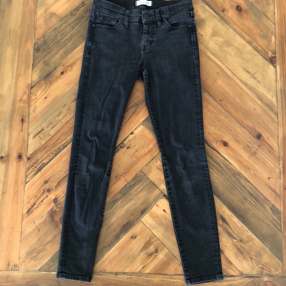 Black Madewell Skinny Jeans